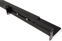 Value geleiderails, 1 paar, variabele diepte 610-935 mm, zwart