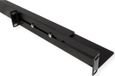 Value geleiderails, 1 paar, variabele diepte 610-935 mm, zwart