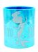 Disney Princess Arielle Mok Metallic Born To Dream blauw, glitterdruk, metallic glans, 100% keramiek, ca. 320 ml, geschenkdoos.