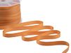 Furlanis - Dubbel satijnen lint, Italiaanse stof - perzikoranje, 10 mm x 100 m