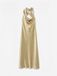 Vero Moda VMBEKKA Midi-jurk Goudkleurig