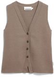 Armedangels Damesgilet En Maille Compact À Boutons
