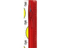 Opti Prym Ritssluiting Kunststof 4mm (niet deelbaar) Rood #722 25 cm