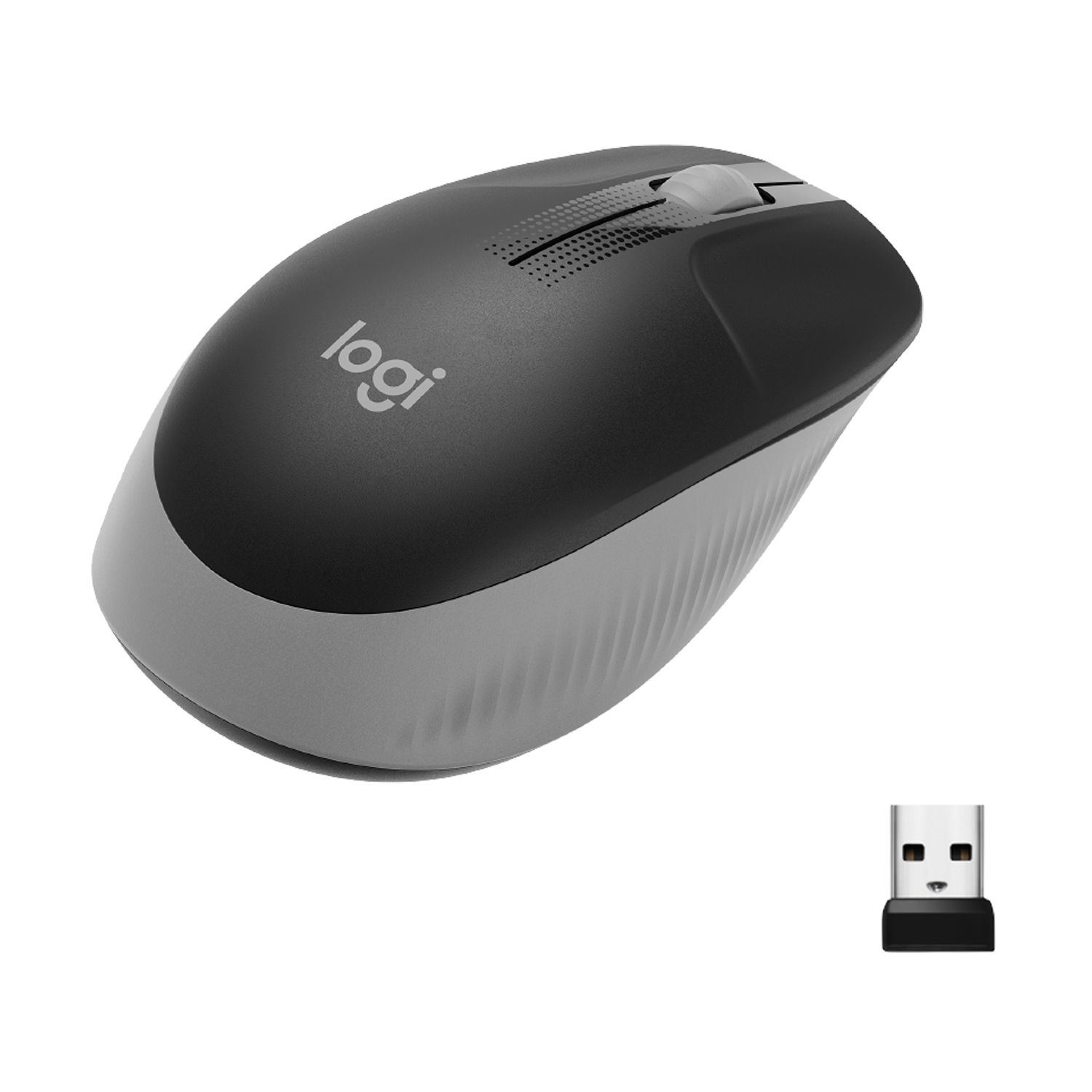 Logitech M190 Wireless Mouse - Black/Grey