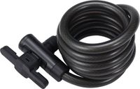 BBB Cycling KeyGuard Cable - Fietsslot met 3 Sleutels - Lengte: 180CM - Dikte: 15MM - Kabelslot voor Stadsfiets, Racefiets & Mountainbike - BBL-112B