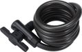 BBB Cycling KeyGuard Cable - Fietsslot met 3 Sleutels - Lengte: 180CM - Dikte: 15MM - Kabelslot voor Stadsfiets, Racefiets & Mountainbike - BBL-112B