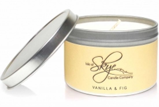 Isle of Skye Candle Company Vanilla & Fig Travel Container