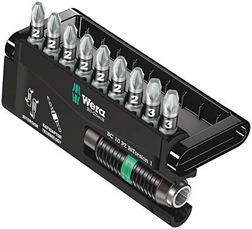 Wera Bit-Check 10 PZ BiTorsion 1 | 10-delig