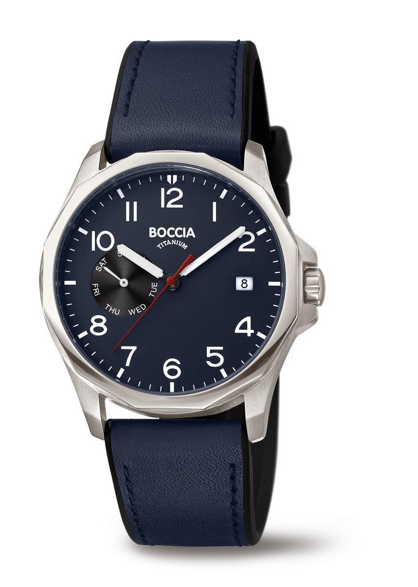 Boccia Titanium 3644.02 Heren Horloge 40 mm