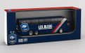 Megableu Bus FFF France Team - Miniatuur met wrijving 1:50, 28 cm | Officiële licentie FFF vanaf 4 jaar – bus Les Bleus zonder batterijen, om vooruit te duwen, ontworpen om te spelen of