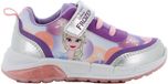 Leomil Frozen - Schoenen voor meisjes met lichtjes - Anna en Elsa sneakers voor kinderen met klittenband - Lichtgevende kindersneaker - Maat 28 - Multi