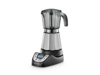 De'Longhi Alicia PLUS EMKP 63.B elektrisch moka-koffiezetapparaat, 3-6 kopjes, 450 W, zwart/zilver