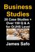 Business Studies: 20 Case Studies: + Over 150 Q&A for O/JHS Level