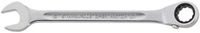 Stahlwille Maulringratschenschlüssel OPEN-RATCH 17 SW 22mm L.285mm umschaltbar, Rings.15Grad
