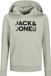 JACK&JONES JJEMBRO PALM SWEAT HOOD JNR Jungen Pullover Größe 128 Desert Sage Baumwolle/Polyester