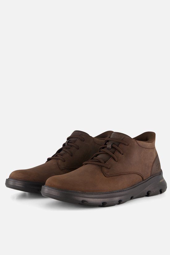 Skechers ARCH FIT GARZA - RIDLEY Heren Instappers - Donkerbruin