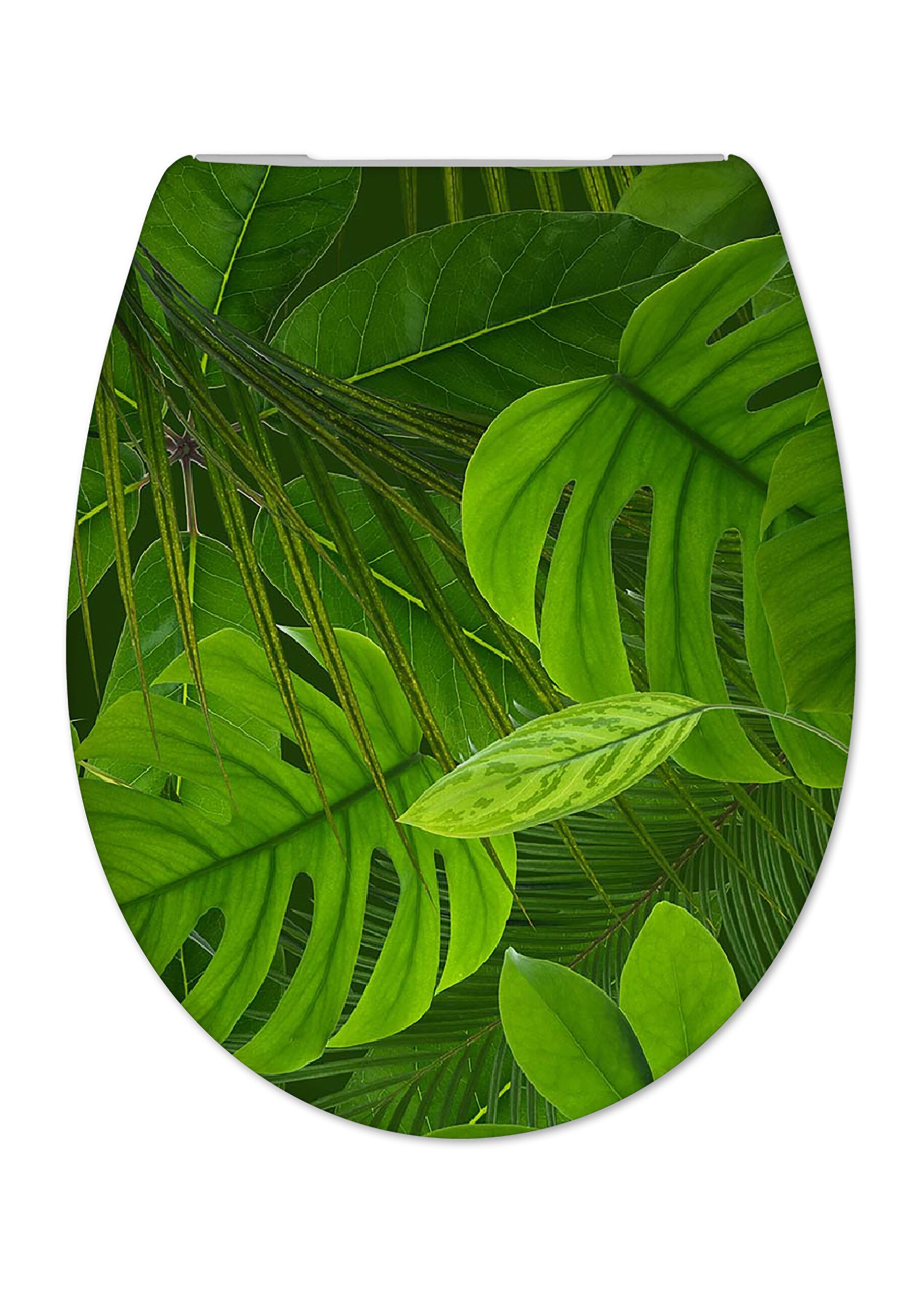CEDO Jungle toiletzitting 44cm bladeren - groen