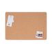 Bi-Office Eco frameloos kurkbord met dubbelzijdige kurk en kurk met zwart EVA, rechthoekig 60 x 40 cm