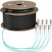 EFB Elektronik O8321S200OM3 InfiniBand en Glasvezelkabel 200 m 8x SC U-DQ(ZN) BH Aqua, Beige, Zwart