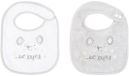 Kikkaboo Vrolijke Muizen Set Van 2 Bavoirs Éponge Transparent Enfants