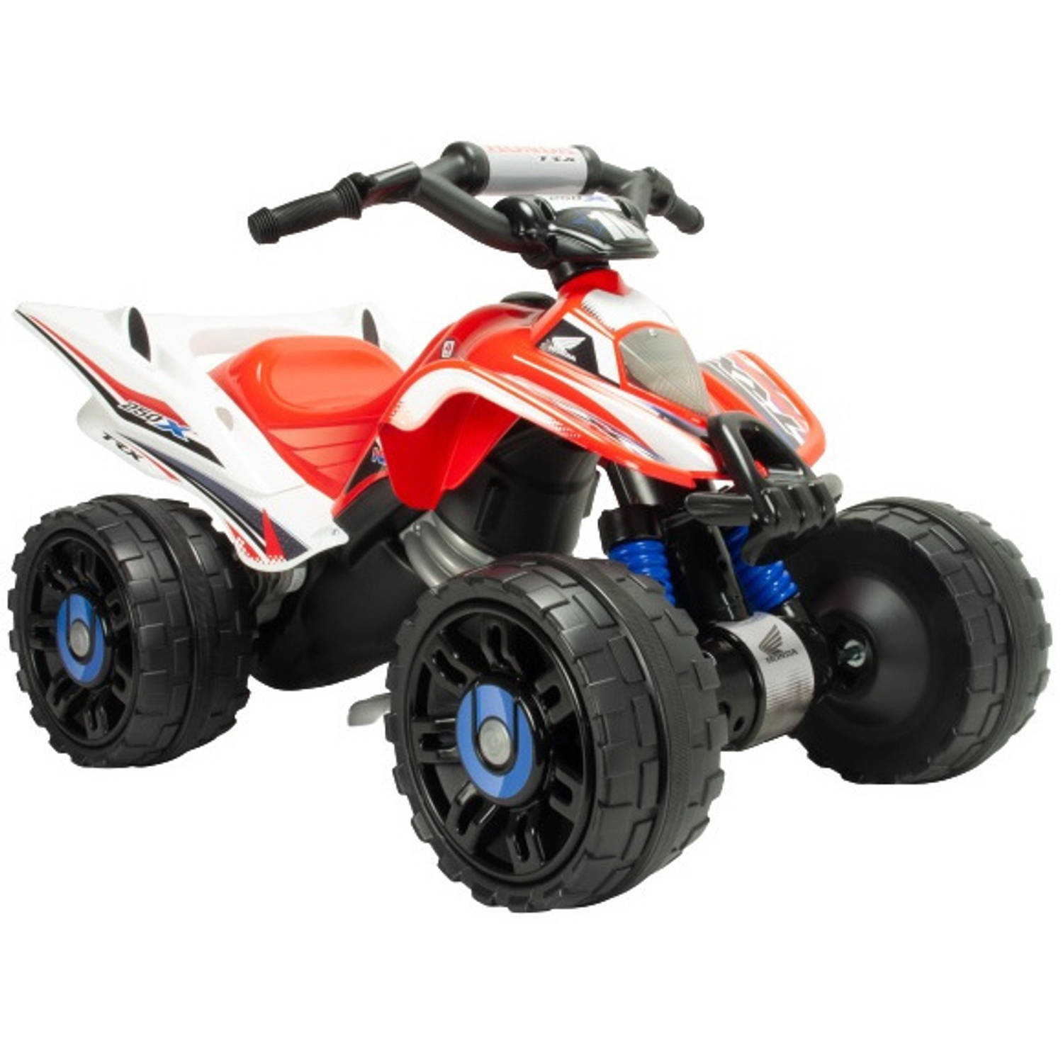 Injusa Elektrische Kinderquad Honda Atv 12v Rood/wit