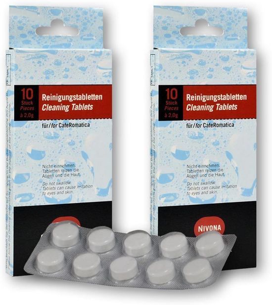 Nivona 2X reinigingstabletten NIRT701