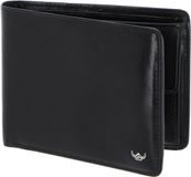 Golden Head Leren portemonnee Colorado RFID Protect Scheintasche 1138 Schwarz zwart