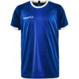 Craft Progress 2.0 Graphic Shirt Korte Mouw Kinderen - Royal / Wit | Maat: 158/164