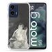 Cokitec Versterkte hoes voor Motorola G35 5G Animal Wolf Huil