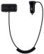 Baseus Dubbele USB Poort Autolader en Bluetooth FM Muziek Transmitter Zwart