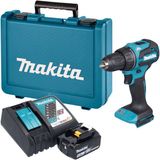 Makita DDF 490 RT1E accuboormachine 18 V 65 Nm borstelloos + 1x accu 5,0 Ah + oplader + koffer