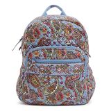 Vera Bradley Campus rugzak voor dames, van katoen, boekentas, Provence Paisley, Einheitsgröße, Iconische Campus-rugzak, Signature Cotton