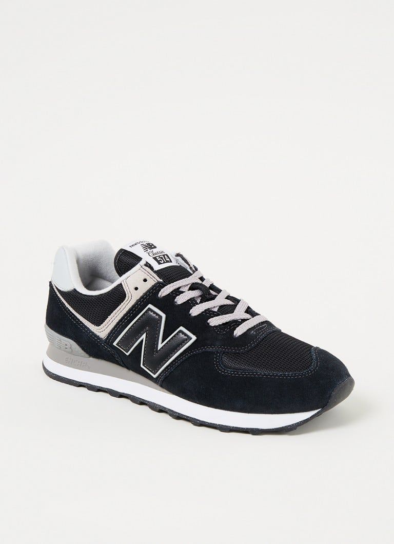 New Balance 574 sneaker with suede details