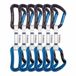 Ocun Raven Qd Bio-dyn-ring 15 Mm 6 Units Quickdraw Blauw 10 cm