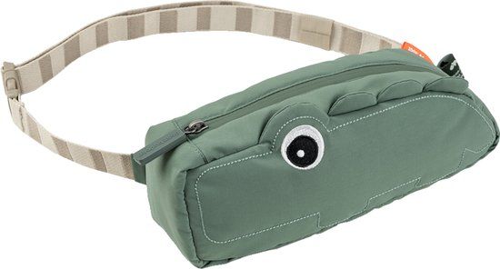 Done by Deer Croco Cross-Over Tas - Groen