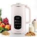 Machine à lait végétal 8-en-1, 1,2 litre, autonettoyante, avec minuterie