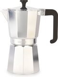 La Cafetière Venice Espresso Maker - 9 Cups - Silver Aluminum