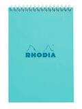 Rhodia 118415C - bloc RI A5 COULEURS Azur ligné 80F