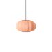 Made By Hand Suspension ovale Knit-Wit 45 rose, douille E27
