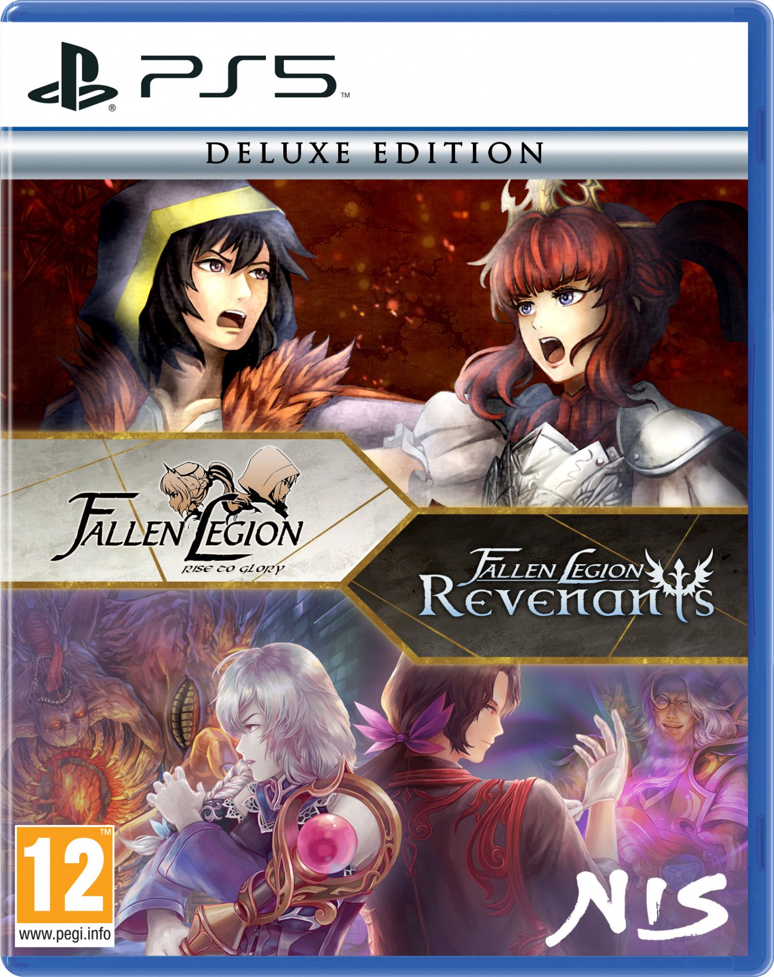 NIS Fallen Legion: Rise to Glory + Fallen Legion Revenants Deluxe Edition - PlayStation 5