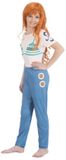 CHAKS - One Piece Nami-kostuum voor volwassenen - XS