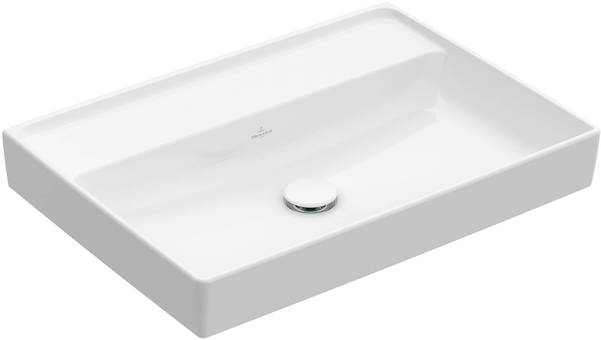 Villeroy & Boch Collaro wastafel 65x47x14,5cm wit alpin CeramicPlus