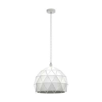 EGLO Roccaforte Hanglamp - E27 - Ø 40 cm - Wit