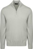 Steppin' Out Half-Zip Trui Colin Grijs - Maat L - Heren