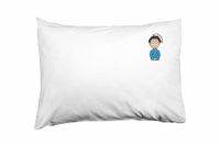 Bona Basics, Decoratieve kussenhoes, Huisdecoratie, voor bank, cafetaria, Afmeting: 50x35 cm, Kleur: Wit