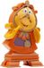Bullyland 12563 – Speelfiguur en verzamelfiguur Cogsworth uit Belle en het Beest – ca. 7 cm – levensecht en detailrijk vormgegeven – ideaal als taartfiguur en klein cadeautje voor kinderen vanaf 3 jaar.