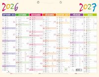 Exacompta - Pep's kalender - 43 x 33,5 cm - september 2025 tot september 2026 - meerkleurig