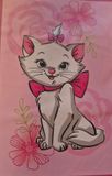 Disney Aris to Cats Marie Aristocats Disney Fleece Deken 100 x 150 cm Roze