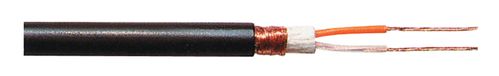 Tasker Câble micro sur enrouleur 2x 0.25 mm² 100 m Noir