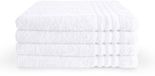 Byrklund Badhanddoek - Set van 6 - Hotelkwaliteit - 100% katoen (BCI) - 500 g/m² - 70x140 cm - Wit